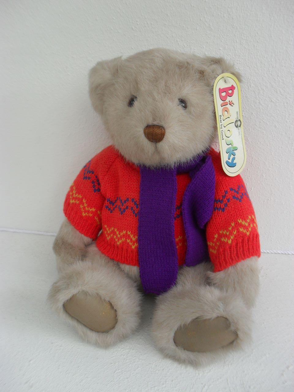 Gund - Birthday Bear - Bialosky Bear :: Dollsworld